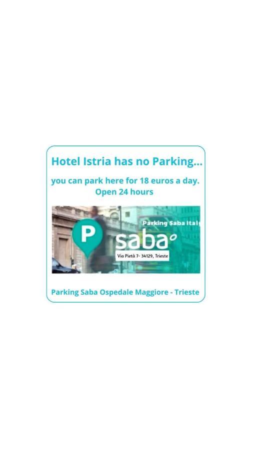 Hotel Istria Triëst Buitenkant foto